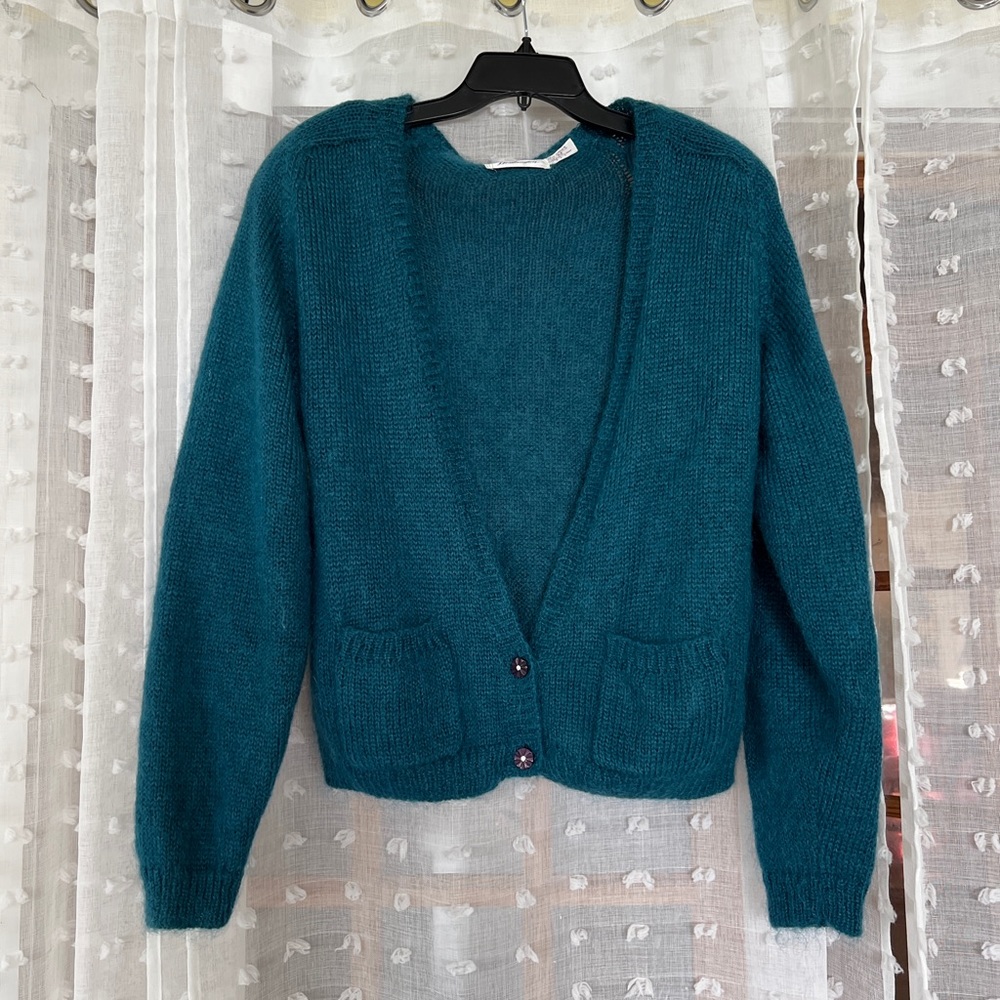 Vintage mohair mix cardigan